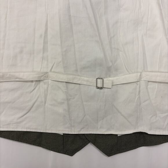 Houston White Vest Mens 5XL Olive & White BRAND NEW - Picture 4 of 6